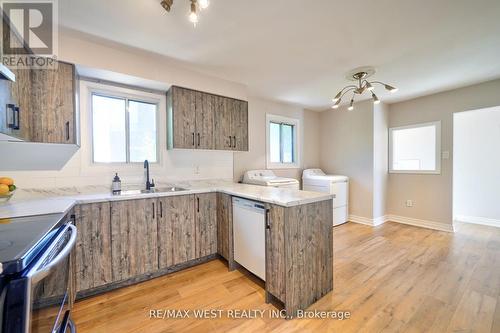 13 Skegby Road N, Brampton, ON - Indoor Photo Showing Kitchen With Double Sink