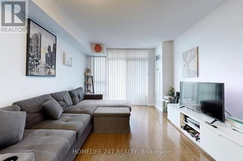 805 - 3 Michael Power Place, Toronto, ON - Indoor Photo Showing Living Room