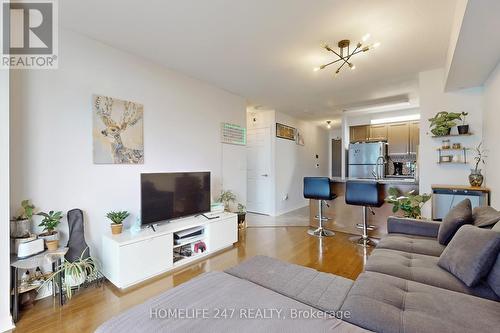 805 - 3 Michael Power Place, Toronto, ON - Indoor Photo Showing Living Room