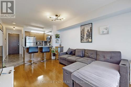 805 - 3 Michael Power Place, Toronto, ON - Indoor Photo Showing Living Room