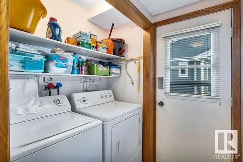 10706 33A Av Nw, Edmonton, AB - Indoor Photo Showing Laundry Room