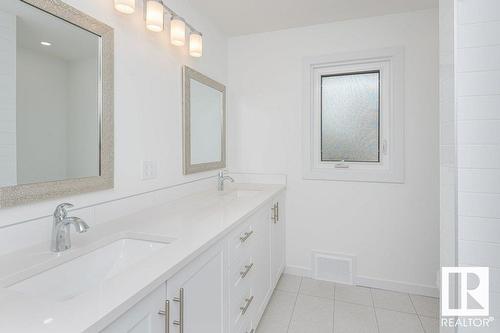 8803 145 St Nw, Edmonton, AB - Indoor Photo Showing Bathroom