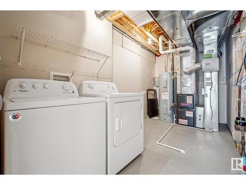 #55 1391 Starling Dr Nw, Edmonton, AB - Indoor Photo Showing Laundry Room