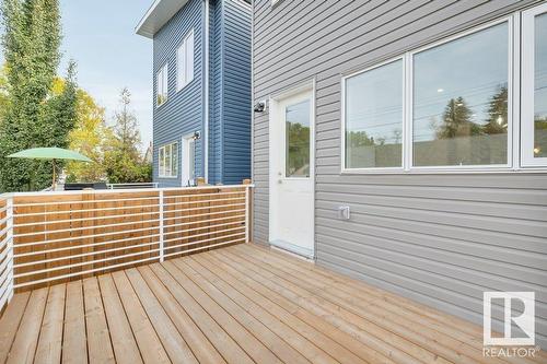 11442 70 St Nw, Edmonton, AB - Outdoor With Deck Patio Veranda With Exterior