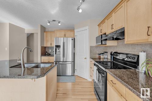 7719 7A Av Sw, Edmonton, AB - Indoor Photo Showing Kitchen With Double Sink With Upgraded Kitchen