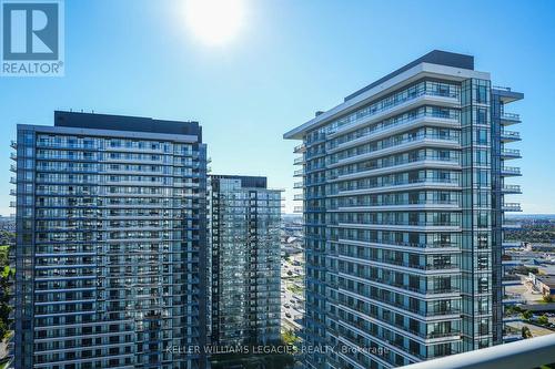 1718 - 2520 Eglinton Avenue W, Mississauga, ON - Outdoor With Balcony With Facade