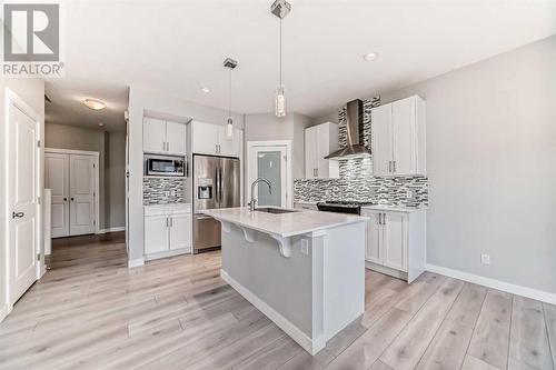 48 Nolanhurst Crescent Nw, Calgary, AB - Indoor Photo Showing Kitchen With Upgraded Kitchen