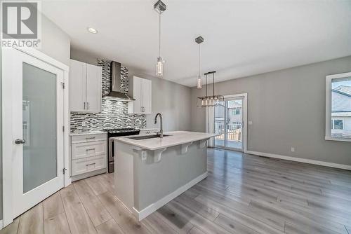 48 Nolanhurst Crescent Nw, Calgary, AB - Indoor Photo Showing Kitchen With Upgraded Kitchen