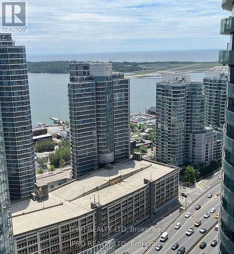 3004 - 14 York Street, Toronto, ON - Outdoor With Body Of Water With View