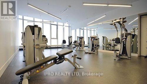 3004 - 14 York Street, Toronto, ON - Indoor Photo Showing Gym Room