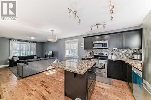 145 Skyview Point Green Ne, Calgary, AB - Indoor Photo Showing Kitchen With Upgraded Kitchen