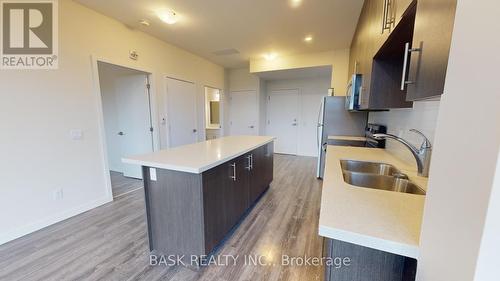 424 - 690 King Street W, Kitchener, ON - Indoor Photo Showing Kitchen With Double Sink