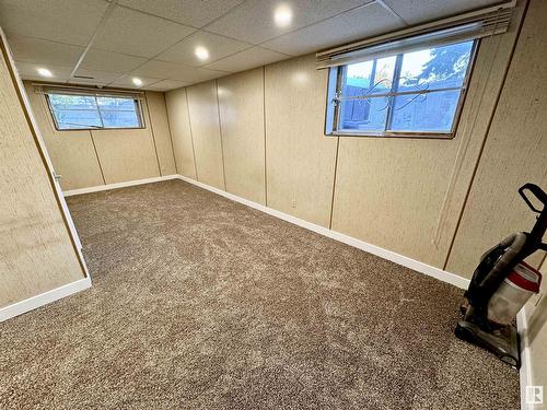 4609 35 Av Nw, Edmonton, AB - Indoor Photo Showing Basement