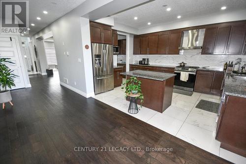 812 Jackpine Way, London, ON - Indoor Photo Showing Kitchen With Stainless Steel Kitchen With Upgraded Kitchen