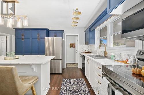 29 First Avenue, Quinte West, ON - Indoor Photo Showing Kitchen With Double Sink With Upgraded Kitchen