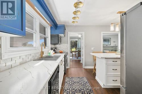 29 First Avenue, Quinte West, ON - Indoor Photo Showing Kitchen With Double Sink