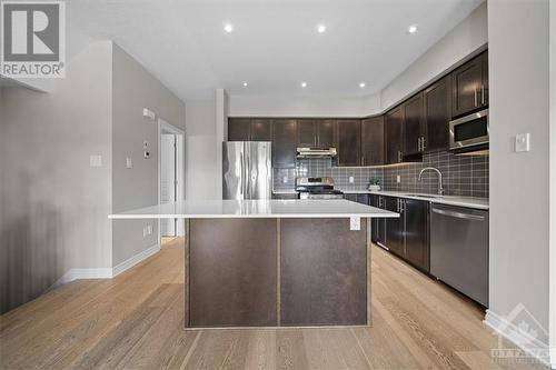 220 Leather Leaf Terrace, Ottawa, ON - Indoor Photo Showing Kitchen With Upgraded Kitchen