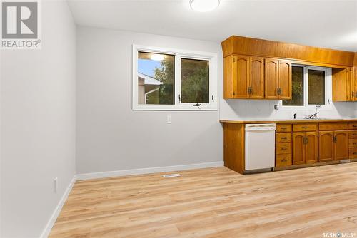 5417 2Nd Avenue N, Regina, SK - Indoor Photo Showing Kitchen With Double Sink