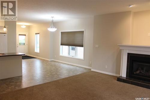 106 Erickson Street, Midale, SK - Indoor With Fireplace