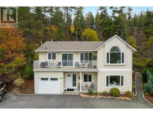 9110 Smith Road, Vernon, BC - Outdoor With Balcony With Facade