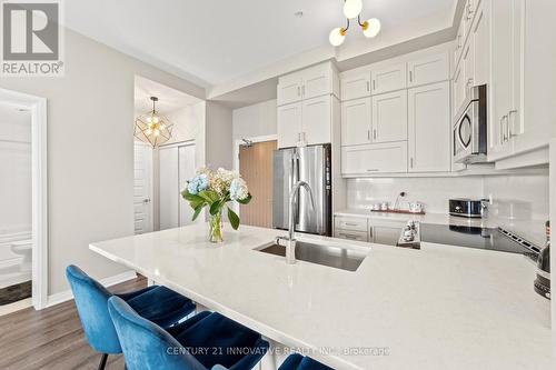 628 - 1105 Leger Way, Milton (Ford), ON - Indoor Photo Showing Kitchen With Stainless Steel Kitchen With Upgraded Kitchen