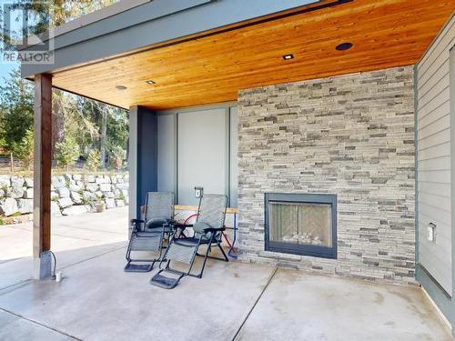 7900 Butler Road, Powell River, BC - Outdoor With Fireplace With Exterior