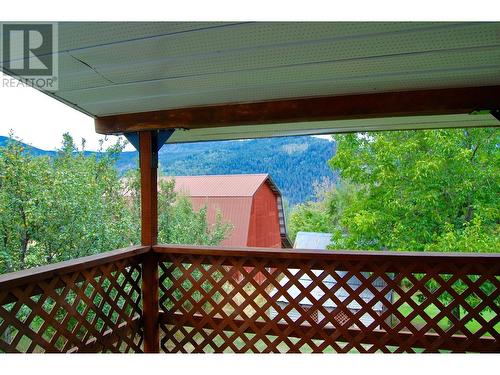 3530 Blewett  Road, Nelson, BC - Outdoor With Deck Patio Veranda With Exterior