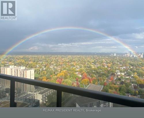 3202 - 5 Valhalla Inn Road, Toronto (Islington-City Centre West), ON - Outdoor With Balcony With View