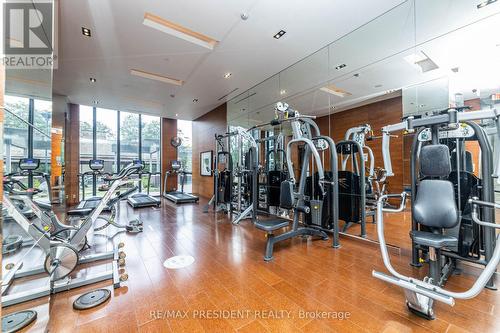 3202 - 5 Valhalla Inn Road, Toronto (Islington-City Centre West), ON - Indoor Photo Showing Gym Room