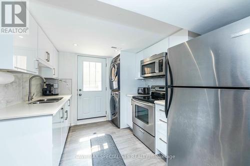 5 Mayall Avenue, Toronto (Downsview-Roding-Cfb), ON - Indoor Photo Showing Kitchen With Double Sink