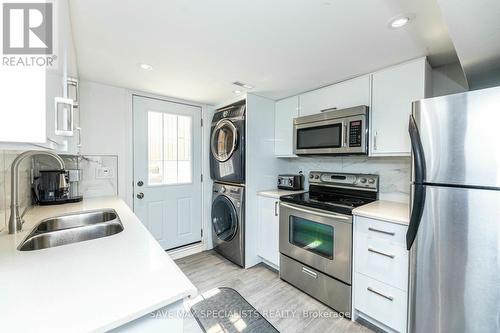 5 Mayall Avenue, Toronto (Downsview-Roding-Cfb), ON - Indoor Photo Showing Kitchen With Double Sink