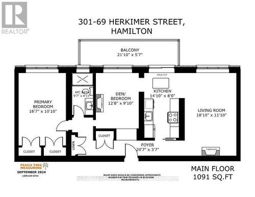 301 - 69 Herkimer Street, Hamilton (Durand), ON - Other