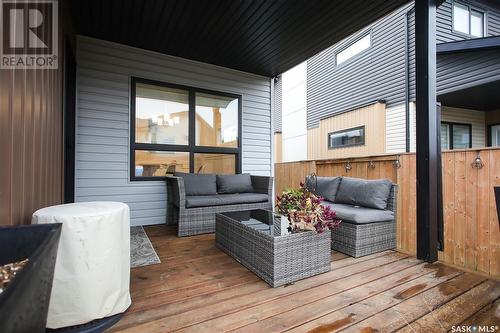 635 Evergreen Boulevard, Saskatoon, SK - Outdoor With Deck Patio Veranda With Exterior