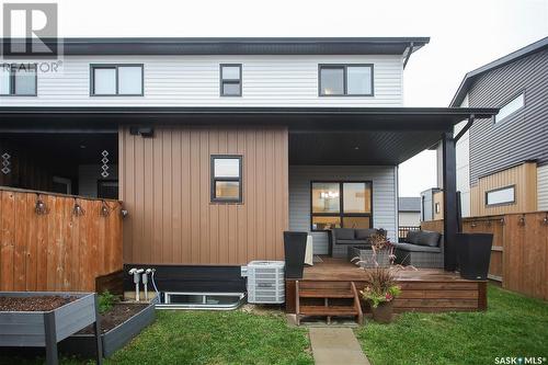 635 Evergreen Boulevard, Saskatoon, SK - Outdoor With Deck Patio Veranda