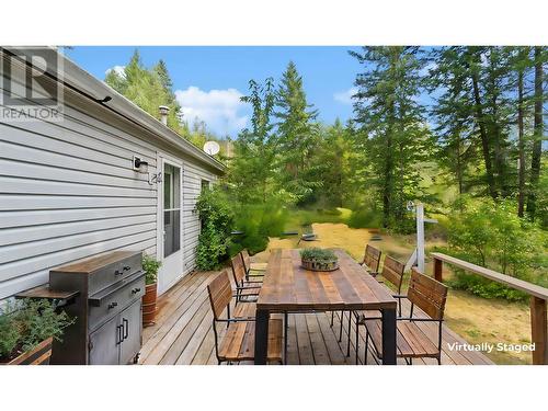 2279 Squilax-Anglemont Road, Lee Creek, BC - Outdoor With Deck Patio Veranda With Exterior