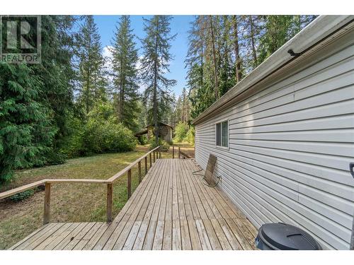 2279 Squilax-Anglemont Road, Lee Creek, BC - Outdoor With Deck Patio Veranda With Exterior