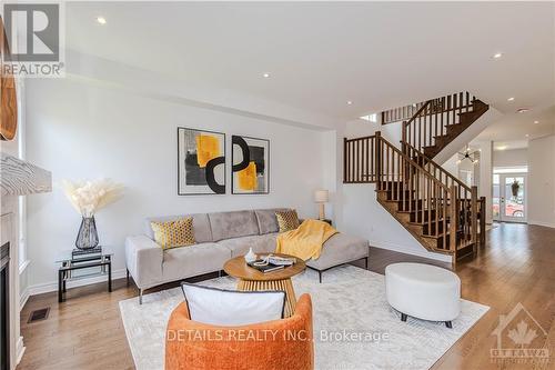 600 Triangle Street, Ottawa, ON - Indoor Photo Showing Living Room With Fireplace