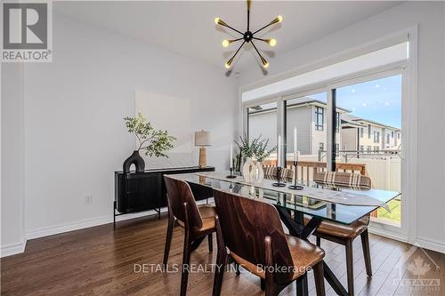 600 Triangle Street, Ottawa, ON - Indoor Photo Showing Dining Room