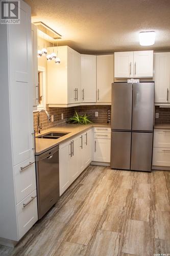 201 3Rd Avenue W, St. Brieux, SK - Indoor Photo Showing Kitchen With Double Sink