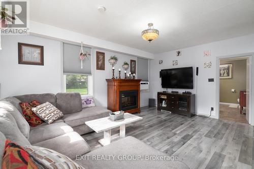 18224 Telephone Road, Quinte West, ON - Indoor Photo Showing Living Room With Fireplace