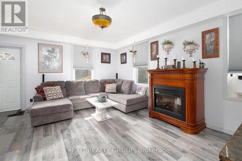 18224 Telephone Road, Quinte West, ON - Indoor Photo Showing Living Room With Fireplace