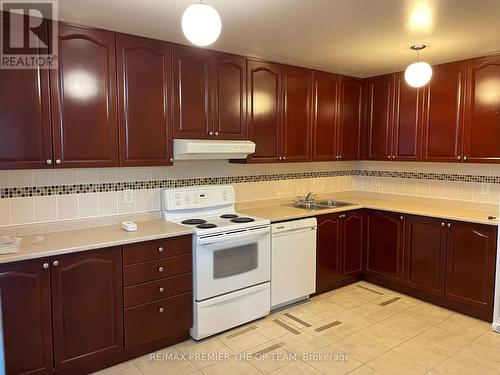 101 - 80 Kennedy Road N, Brampton, ON - Indoor Photo Showing Kitchen With Double Sink