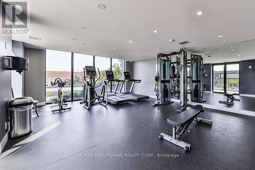 1806 - 15 Queen Street S, Hamilton, ON - Indoor Photo Showing Gym Room