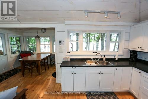 32 Fire Route 15B, Havelock-Belmont-Methuen, ON - Indoor Photo Showing Kitchen With Double Sink