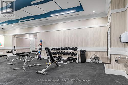 1702 - 9075 Jane Street W, Vaughan, ON - Indoor Photo Showing Gym Room