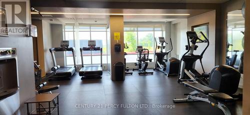 402 - 2 Adam Sellers Street, Markham (Cornell), ON - Indoor Photo Showing Gym Room