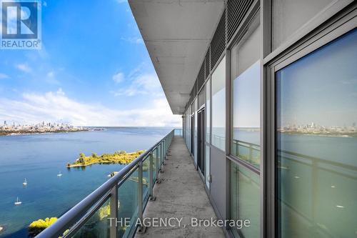 Uph4103 - 33 Shore Breeze Drive, Toronto (Mimico), ON - Outdoor With Body Of Water With Balcony With View