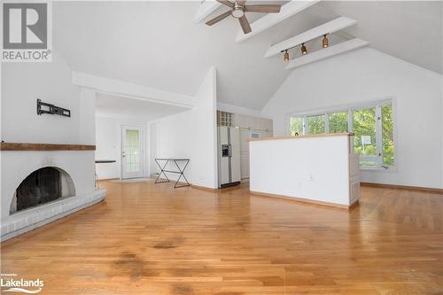 86 Lakeshore Drive, Thornbury, ON - Indoor Photo Showing Other Room With Fireplace