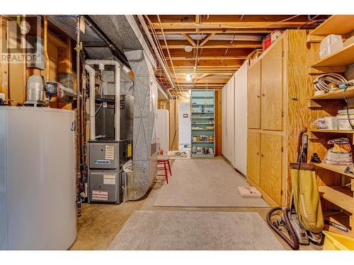 1401 37 Avenue, Vernon, BC - Indoor Photo Showing Basement