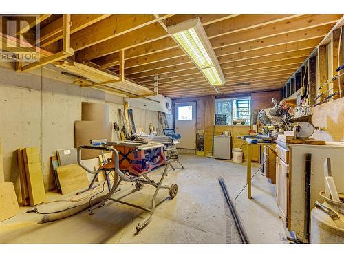 1401 37 Avenue, Vernon, BC - Indoor Photo Showing Basement